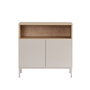 Nordure Aparador Palmer - Sandstone, Sapphire Oak